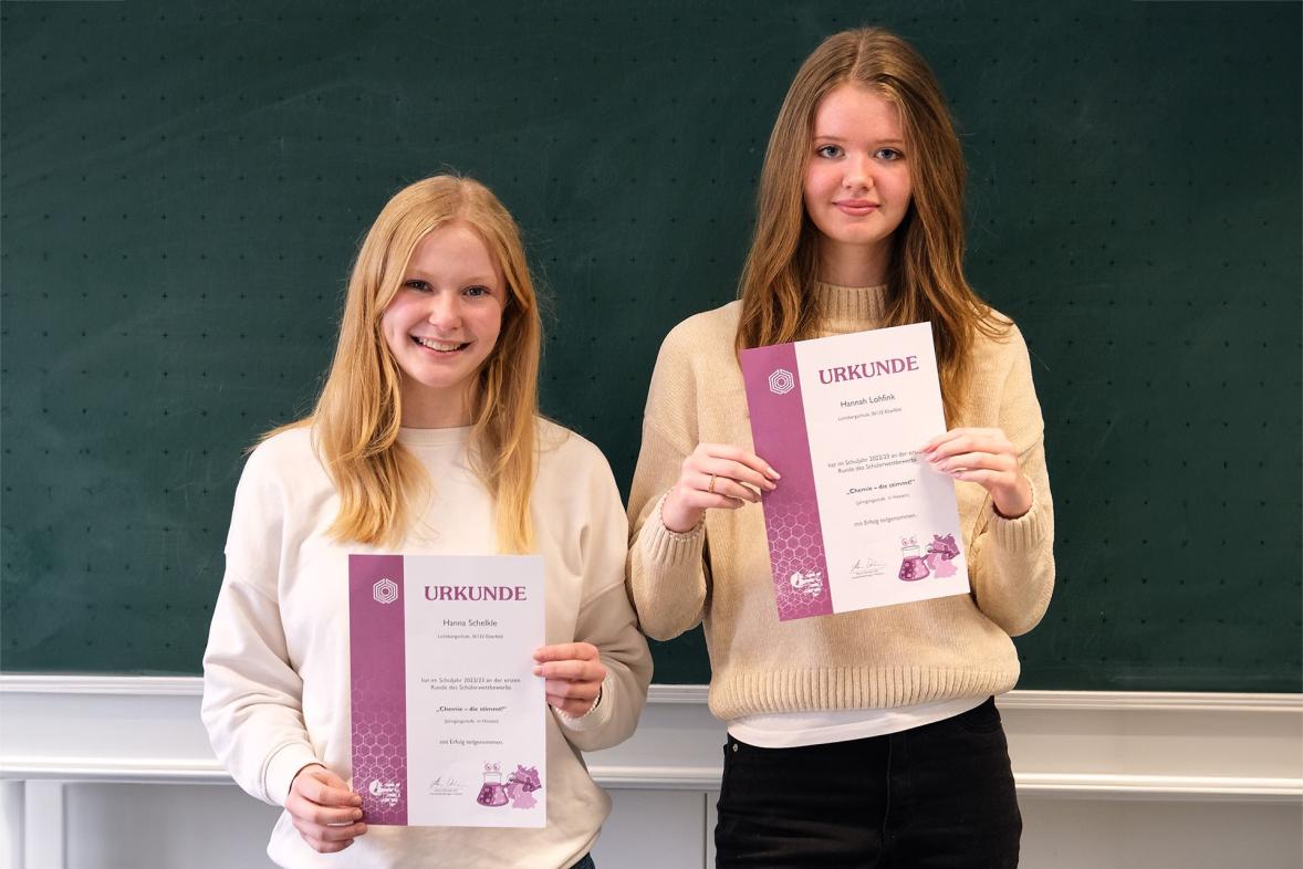 Hanna Schelkle und Hannah Lohfink